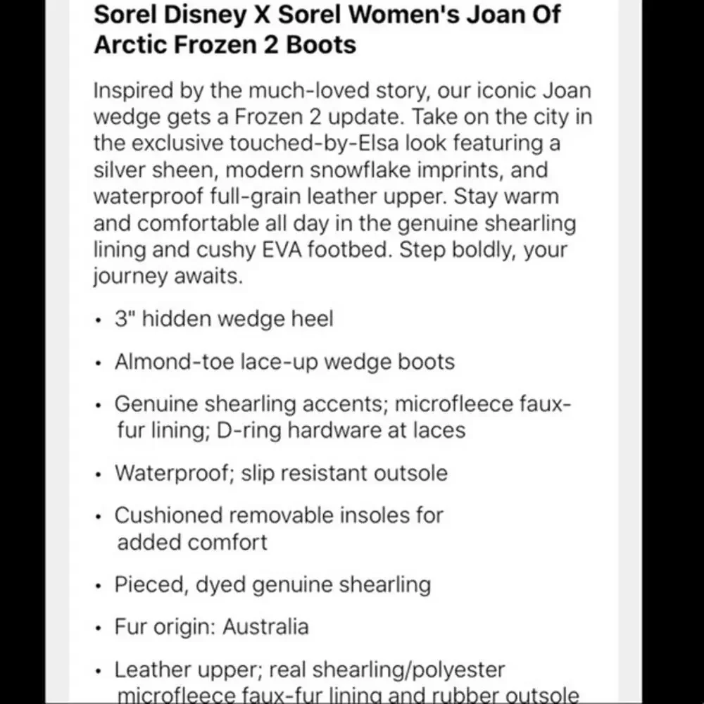 Sorel wedge platform